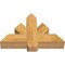 Ekena Millwork Kennewick Rough Sawn Timber Gable Bracket, Western Red Cedar, 36"W x 24"H x 6"D x 6"F, 16/12 Pitch GBW036X24X0606KEN00RWR - alternate 4